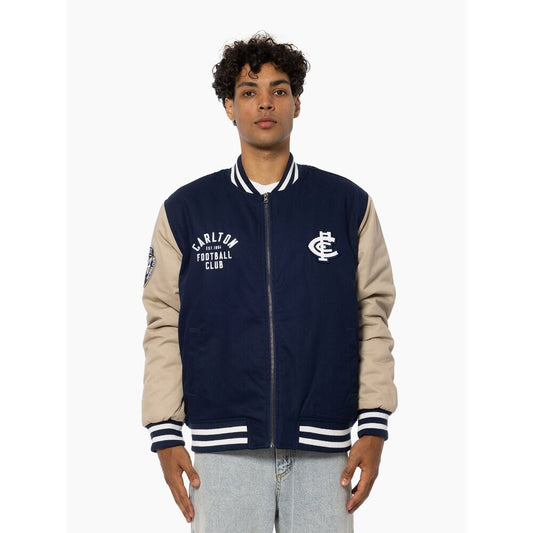 SALE SALE SALE                     AFL Carlton Blues Mens Lockup Jacket