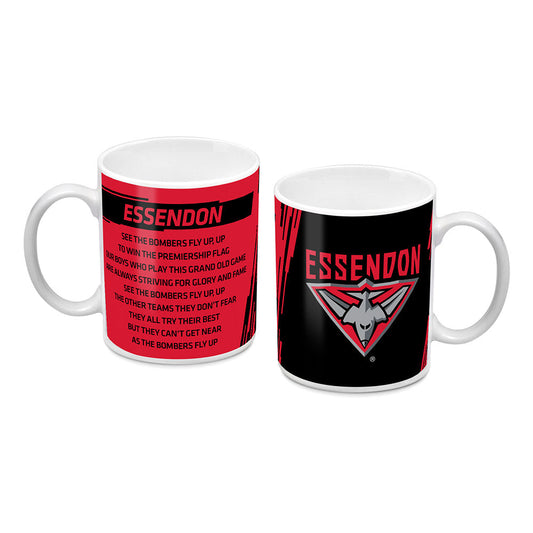 Essendon Bombers Team Song Mug