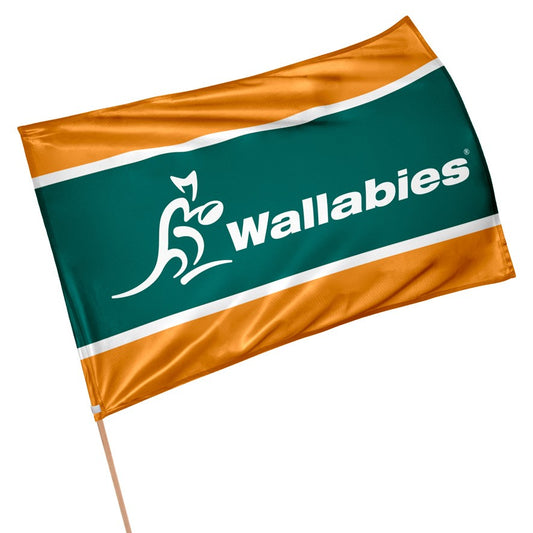 Wallabies game day flag.
