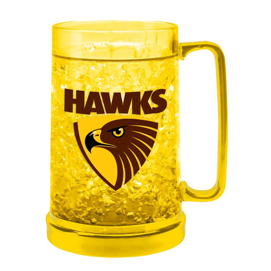 Hawthorn Hawks AFL Ezy Freeze Colour  Mug Beer Stein Cup