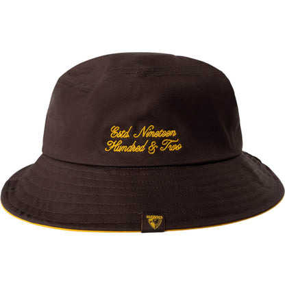 Hawthorn Hawks Crest Bucket Hat
