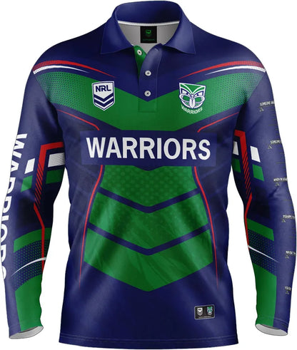 New Zealand Warriors Cyber Fishing Shirt