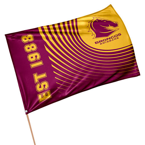Nrl Brisbane Broncos Game Day Flag
