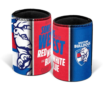 Western Bulldogs AFL Can Cooler with Bottle Opener