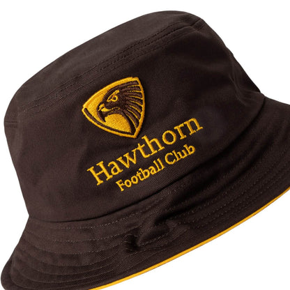 Hawthorn Hawks Crest Bucket Hat