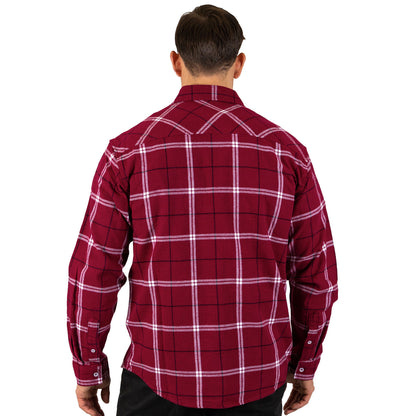 SALE SALE SALE  STATE OF ORIGIN                          QLD Maroons 'Mustang' flannelette shirt