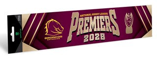 Brisbane Broncos 2025 Premiers Bumper Sticker