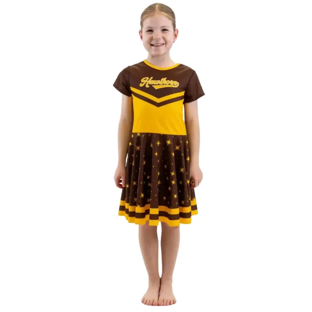 SALE SALE SALE                    AFL Hawthorn Hawks Super Star Girls Dress