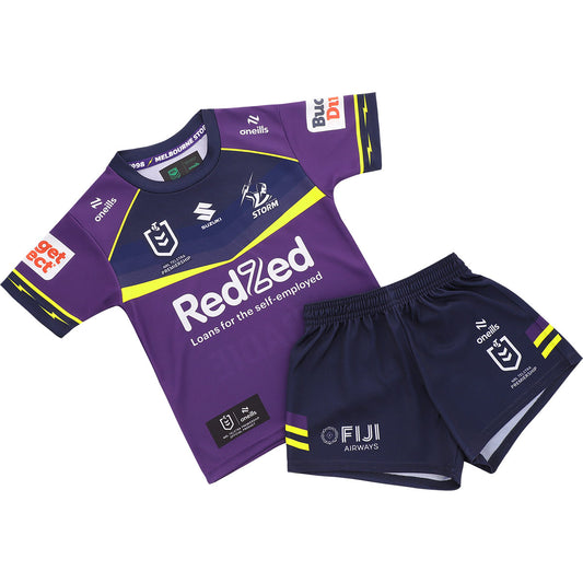Melbourne Storm 2026 Authentic Replica Toddler Home Kit