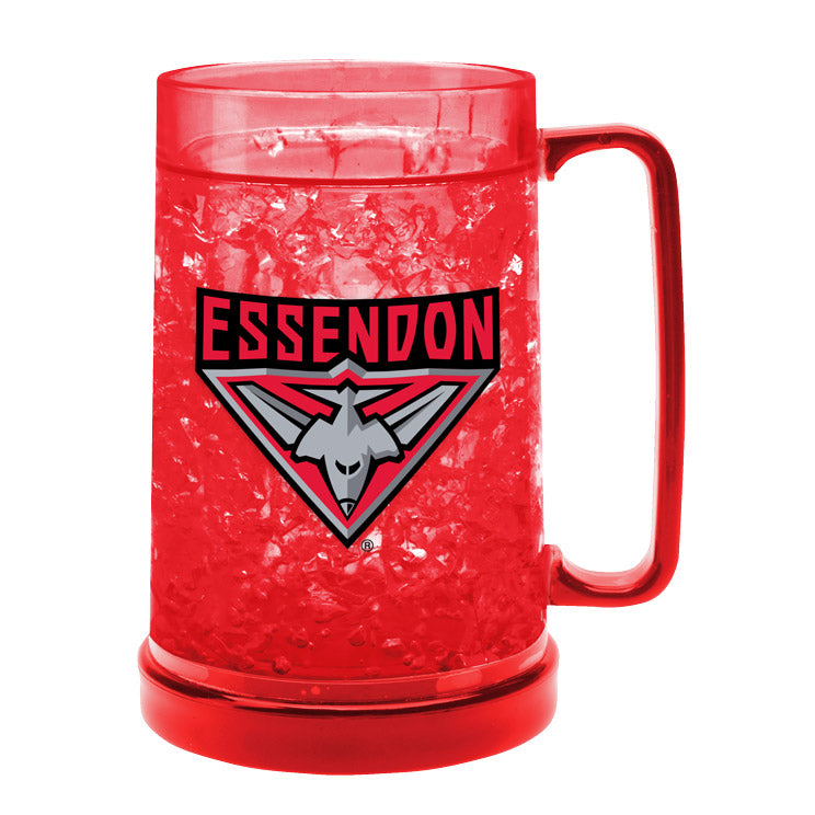 Afl Essendon Bombers Ezy Freeze  Colour Mug Beer Stein Cup.