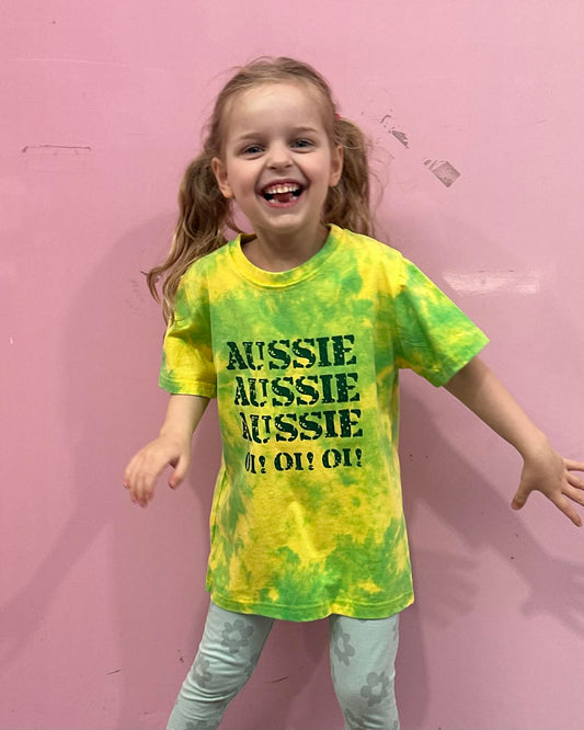 Tie Die Youth Tee (Aussie Aussie Aussie)
