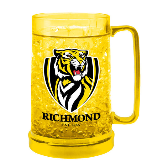 Richmond Tigers AFL Ezy Freeze  Frosty Mug Beer Stein Cup
