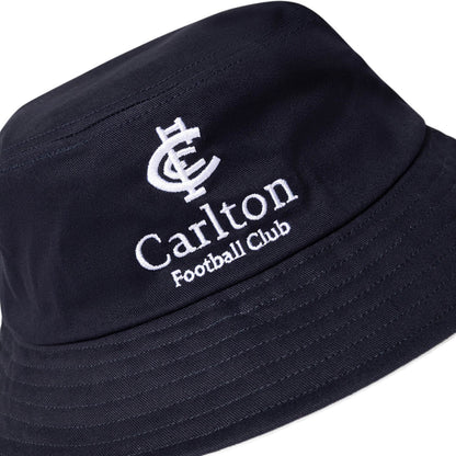 Carlton Blues Crest Bucket Hat