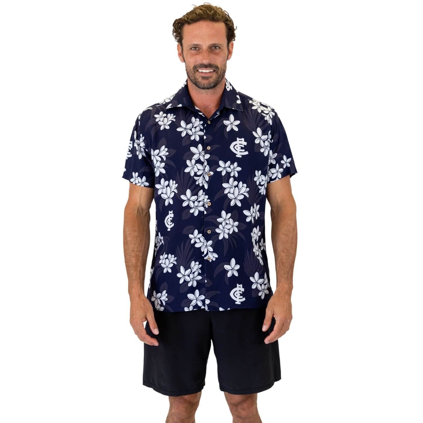 SALE Carlton Blues 'Reef' Hawaiian Shirt