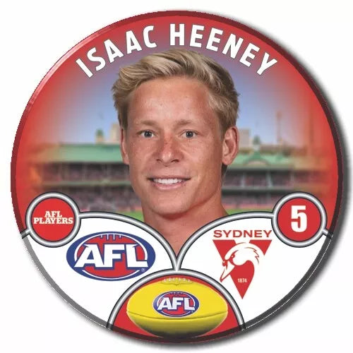 Afl Sydney Swans Isaac Heeney