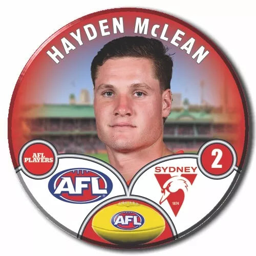 2024 Sydney Swans Hayden McLean