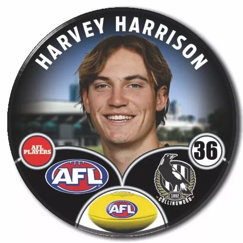 Afl Collingwood Harvey Harrison