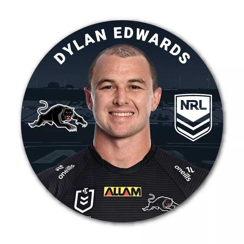 New In Store NRL Penrith Panthers Player Badge