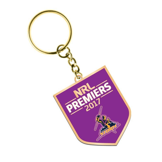 STOCKTAKE SALE             2017 Melbourne Storm Premiers Shield Keyring