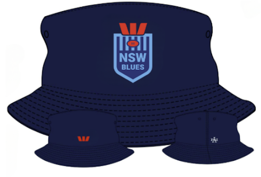 STOCKTAKE SALE            NSW Blues 2024 NAVY Twill Bucket Hat