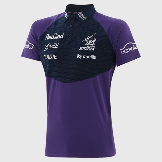 SALE SALE SALE   Melbourne Storm 2025 Men's Media Polo