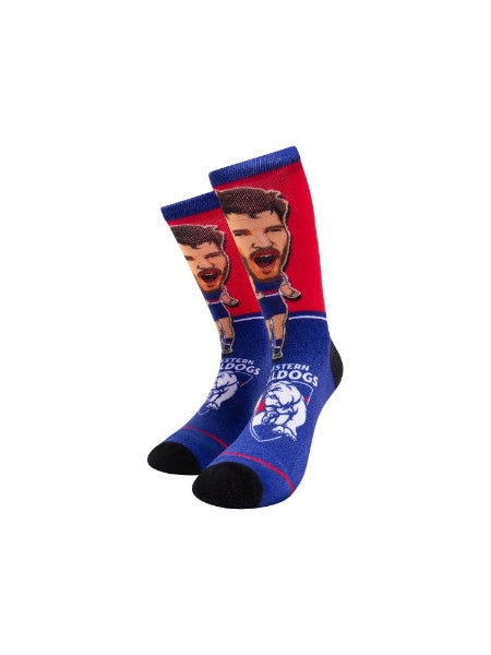 Afl Western Bulldogs Bontempelli socks  Henrik