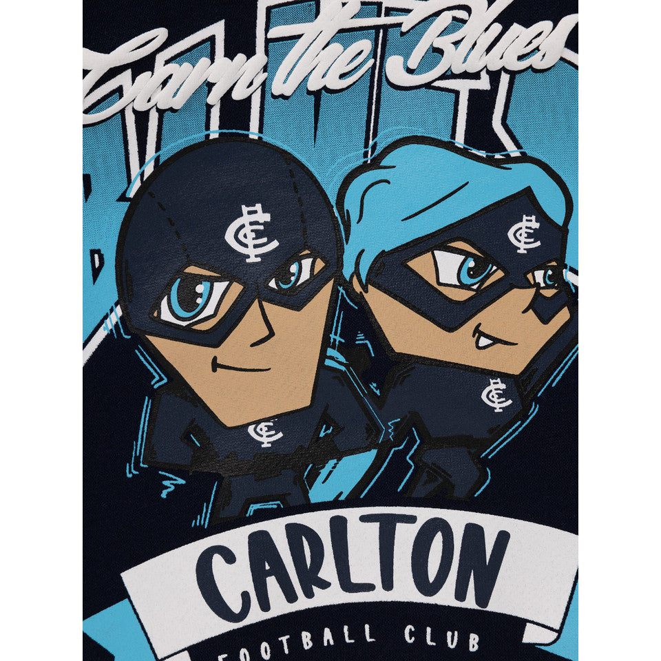 Carlton Blues Kids Supporter Hoodie