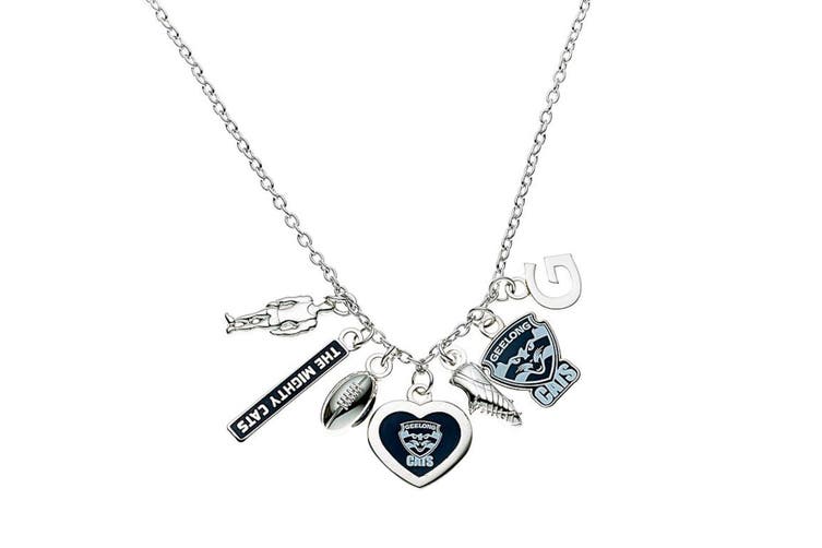 Geelong Cats Charm Pendant Necklace Team Logo Pendants Jewellery