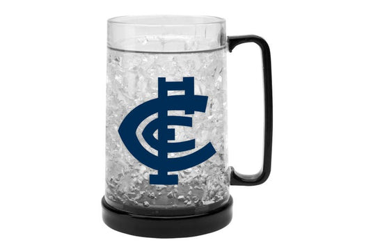 Carlton Blues AFL Ezy Freeze  Frosty Mug Beer Stein Cup