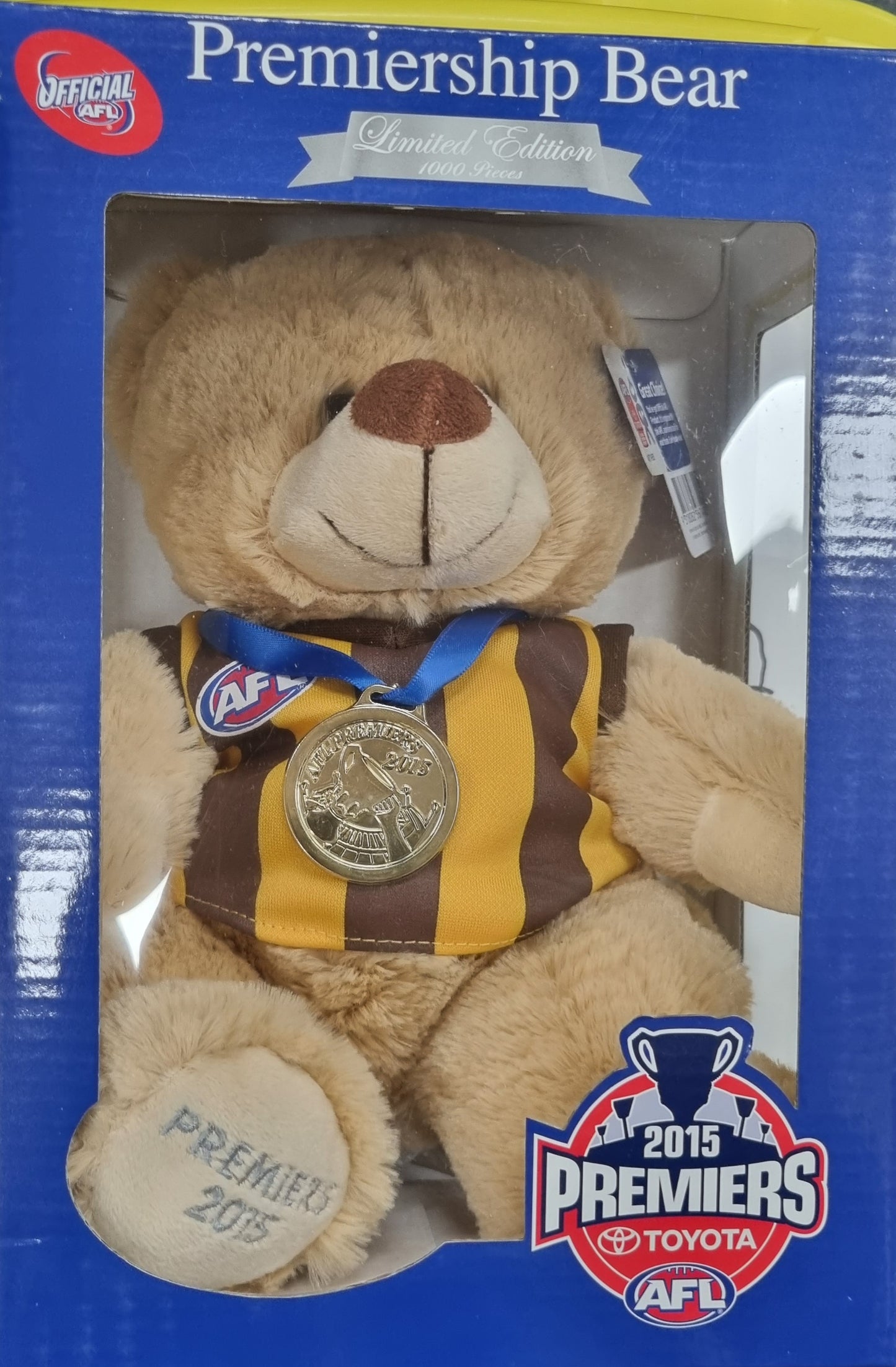 Hawthorn Hawks 2015 Limited Edition Premiership Bear