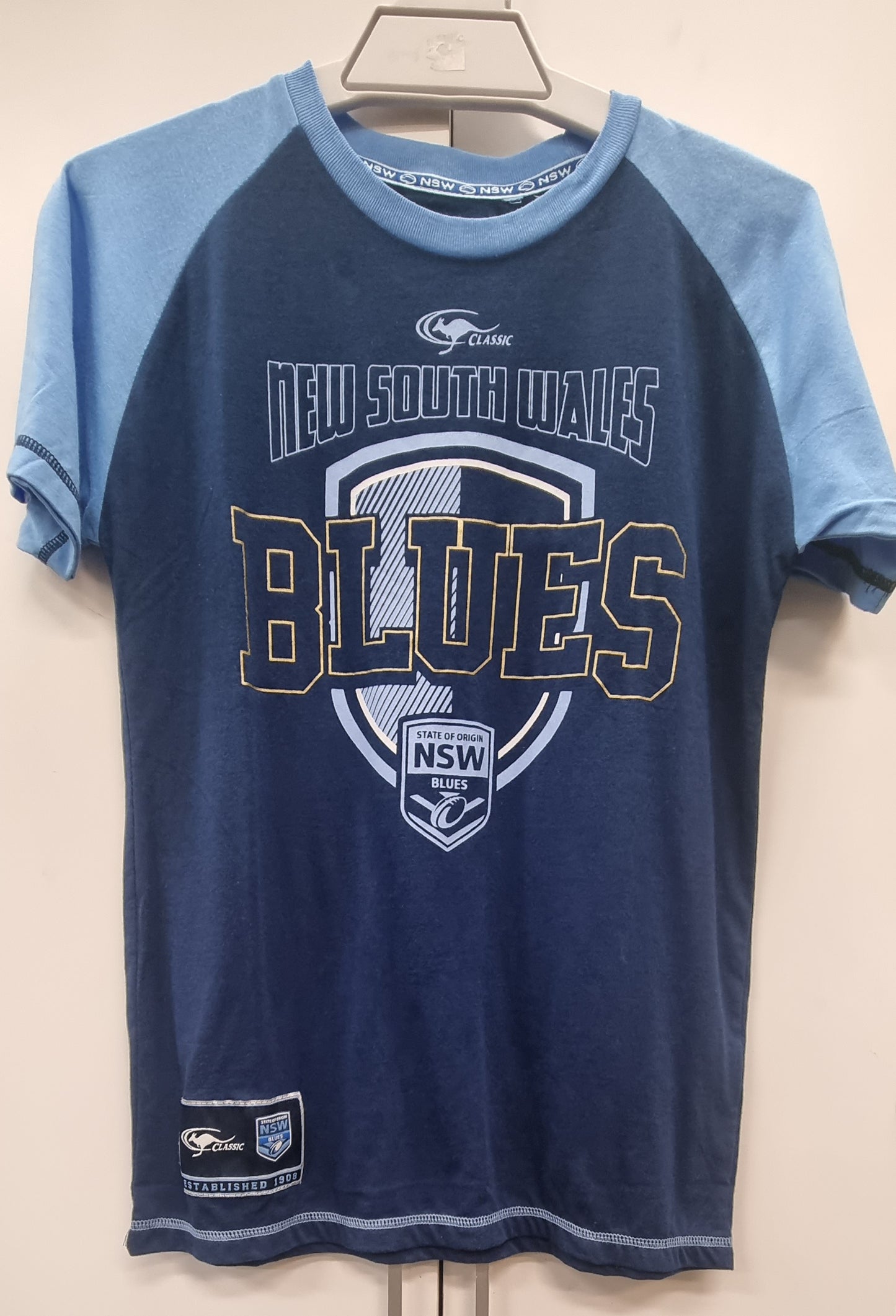 Nsw Blues State Of Origin 'blues' T-shirt - Youth