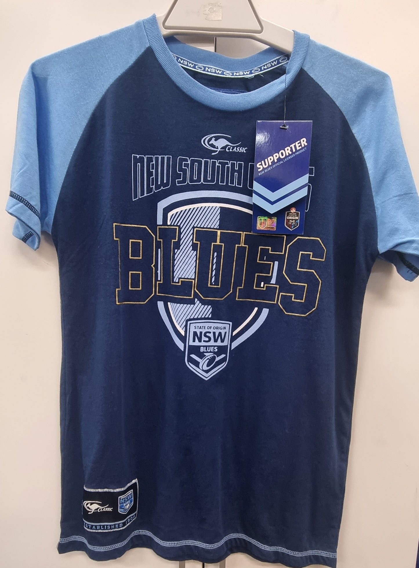 Nsw Blues State Of Origin 'blues' T-shirt - Youth