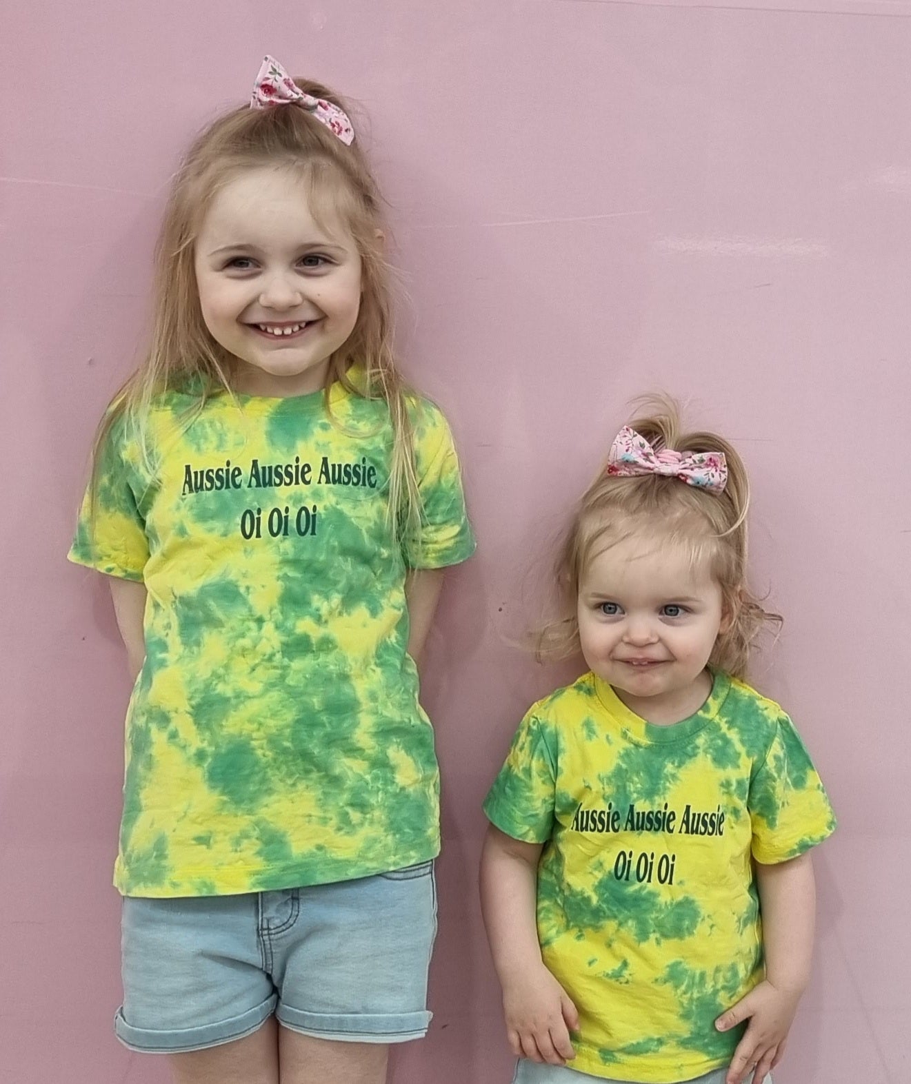 Tie Die Tee Infant (Aussie Aussie Aussie)