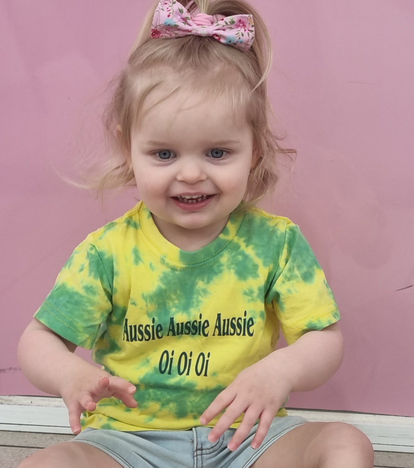 Tie Die Tee Infant (Aussie Aussie Aussie)