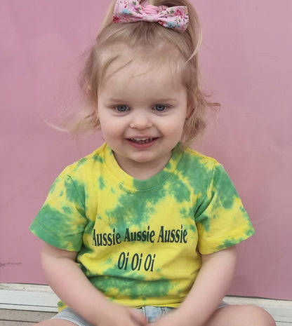 Tie Die Tee Infant (Aussie Aussie Aussie)