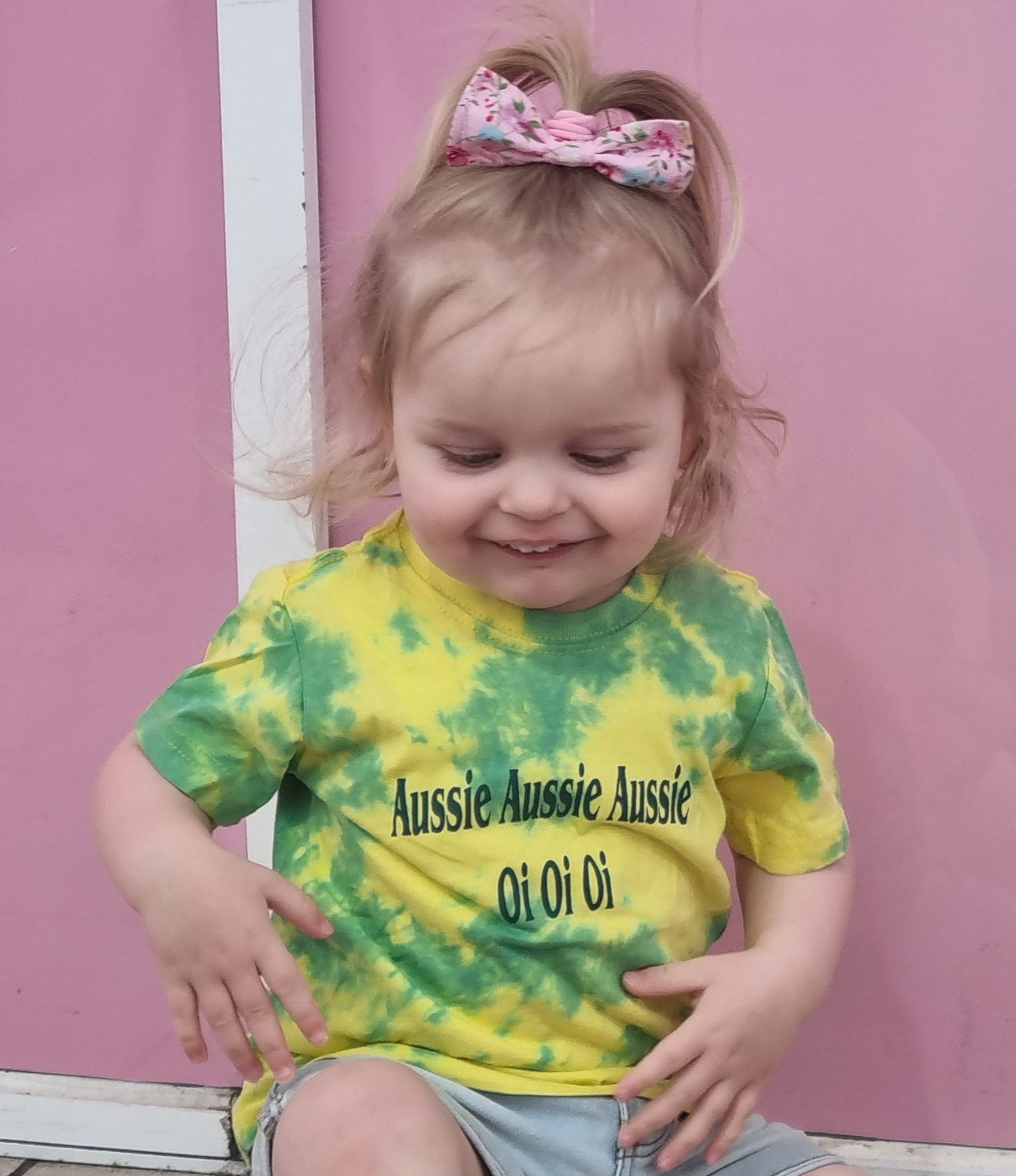 Tie Die Tee Infant (Aussie Aussie Aussie)