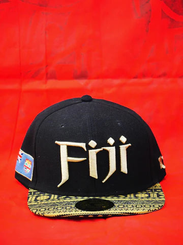 Fiji Snapback Black & Gold