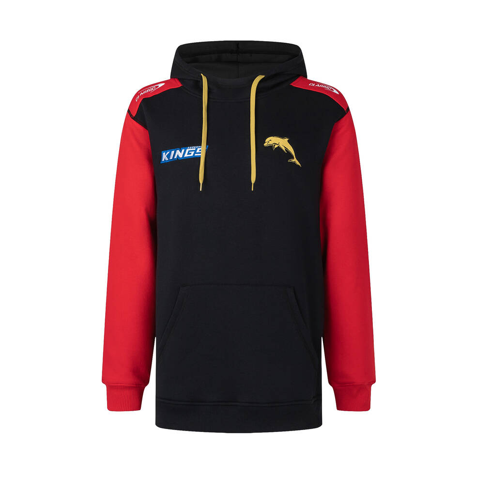 Dolphins 2022 NRL Ladies Hoodie Black