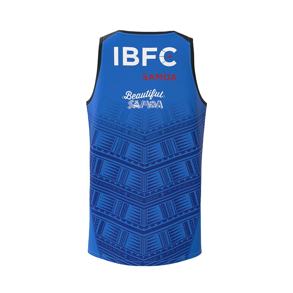 Samoa Rugby League 2023 Classic RLWC Training Singlet