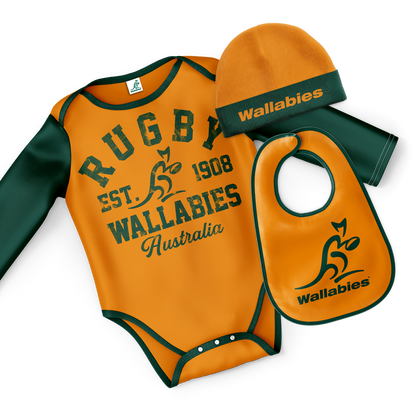 Wallabies ARU 3pc baby set