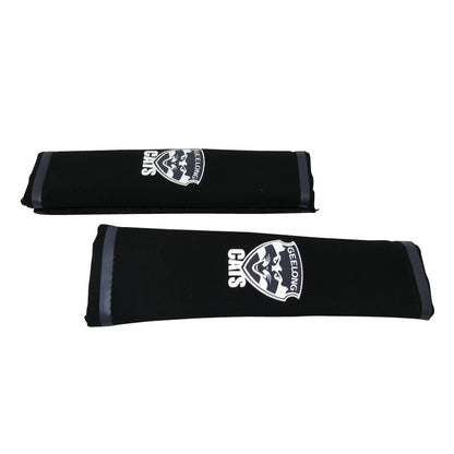 Geelong Cats Steering Wheel Cover & Seat Belt Comforts