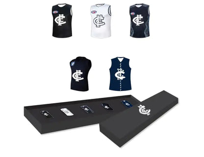 Carlton Blues Guernsey Pin Set