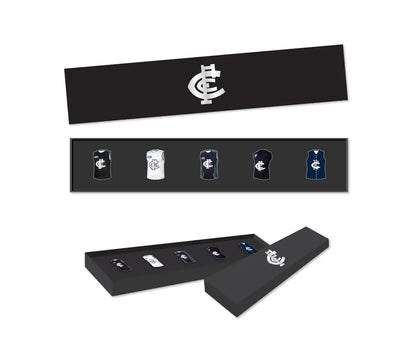 Carlton Blues Guernsey Pin Set