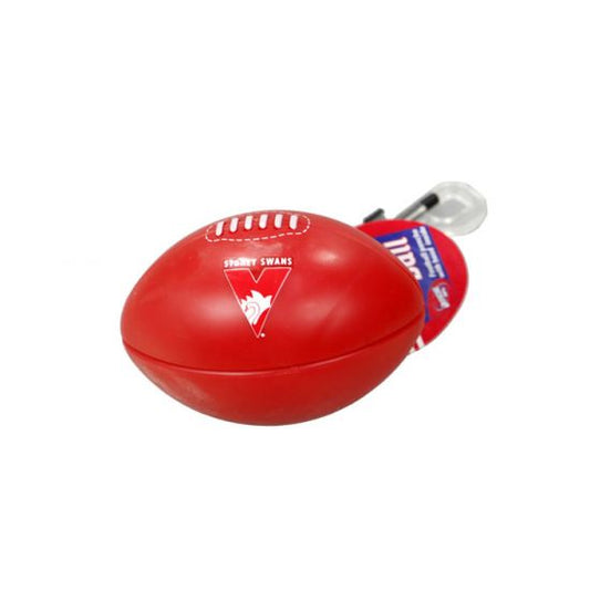 Sydney Swans AFL Poncho in a ball