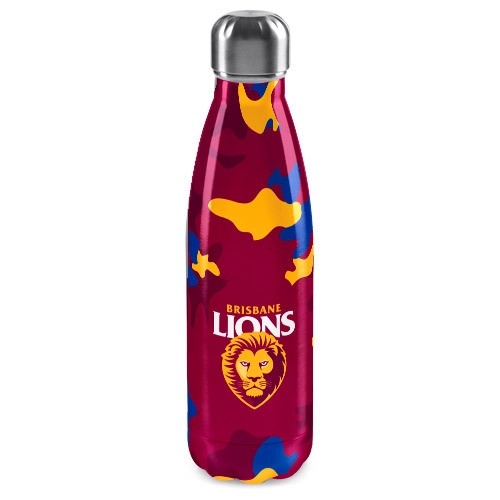 Brisbane Lions Insulated Drink Bottle Flask