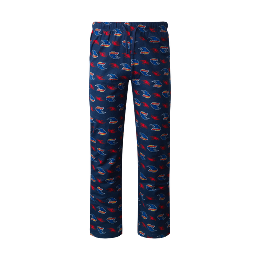 Crows mens flannelette pants