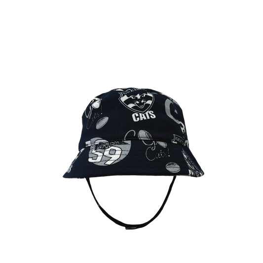 Geelong Cats Babies Bucket Hat