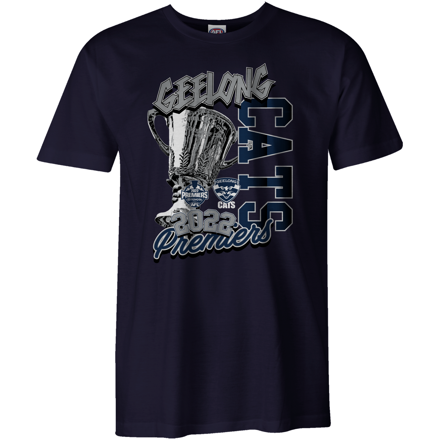 2022 AFL Premiers Geelong Cats Youth P2 Tee