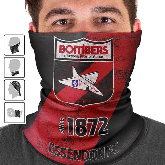 Essendon Bombers multi-purpose bandanna