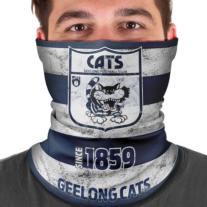 Geelong Cats multi-purpose bandanna